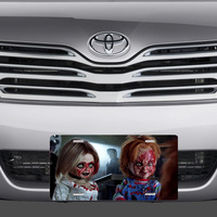 Child's Play Chucky Tiffany Vanity License Plate - Thumbnail 1