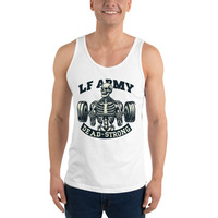 "LF Army: DeadLIFT Defiance" Men's Tank Top - Thumbnail 1