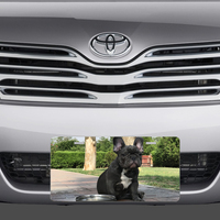 French Bulldog License Plate Auto - Thumbnail 1