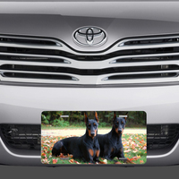 Doberman Vanity License Plate - Thumbnail 1