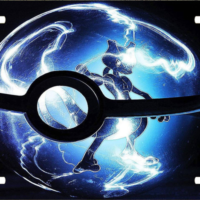 Pokemon mewtwo vanity license plate auto