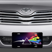 Pokemon Pink Floyd Eevee Vanity License Plate - Thumbnail 1