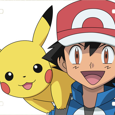 Pokemon pikachu and ash vanity license plate