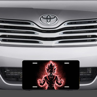 Dragonball Z Goku Vanity License PLate - Thumbnail 1