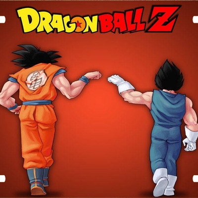 Dragonball z fist bump vanity license plate