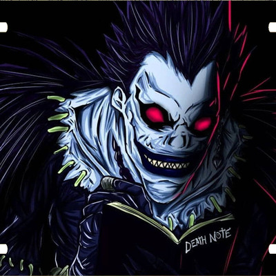 Death note ryuk anime vanity license plate - Thumbnail 2