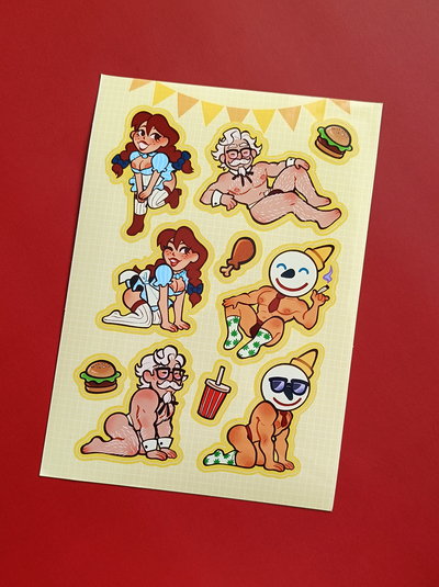 Midnight Munchies [Sticker Sheet]