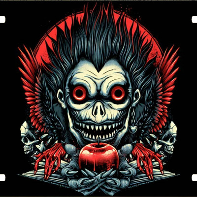 Death note ryuk anime vanity license plate