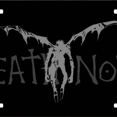 Death note ryuk anime vanity license plate