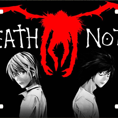 Death note ryuk anime vanity license plate