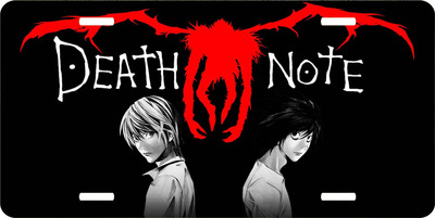 Death Note Ryuk Anime Vanity License Plate