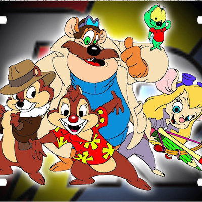 Disney chip and dale rescue rangers vanity license plate