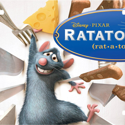 Disney ratatouille remy title screen vanity license plate