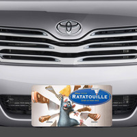 Disney Ratatouille Remy Title Screen Vanity License Plate - Thumbnail 1
