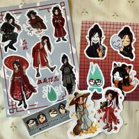 [MXTX TGCF] Sticker Sheets - Thumbnail 1
