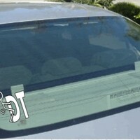 Outdoor decal screw JB DT vinyl lettering window sticker ready to apply  - Thumbnail 3