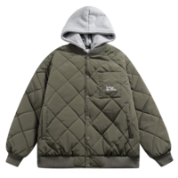 HARAJUKU PADDED HOODED JACKET - Thumbnail 2