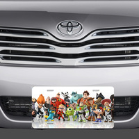 Disney Pixar Cast Woody Buzz Sully Vanity License Plate - Thumbnail 1