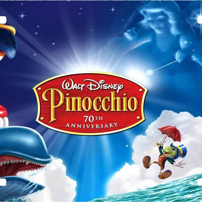 Disney pinocchio new title screen vanity license plate