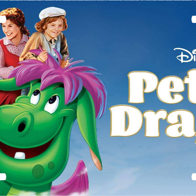Disney pete's dragon title screen vanity license plate