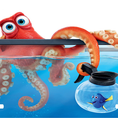Disney finding dory hank octopus vanity license plate