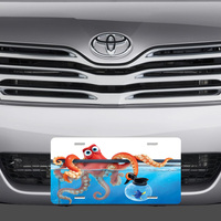 Disney Finding Dory Hank Octopus Vanity License Plate - Thumbnail 1
