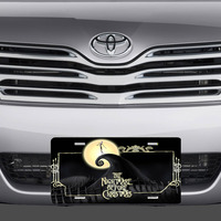 Disney Nightmare Before Christmas Vanity License Plate - Thumbnail 1