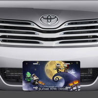 Disney Nightmare Before Christmas Vanity License Plate - Thumbnail 1