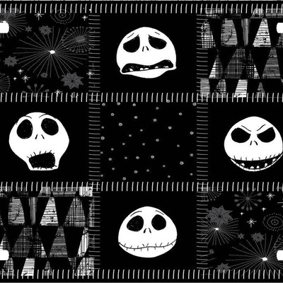 Disney nightmare before christmas jack skellington faces vanity license plate