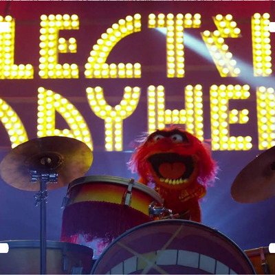 Disney muppets animal electric mayhem vanity license plate