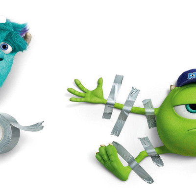 Disney monsters university sully mike wazowski vanity license plate