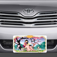 Disney Mulan Geisha Mushu Vanity License Plate - Thumbnail 1