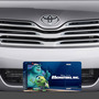 Disney Monsters Inc Title Screen Vanity License Plate-1