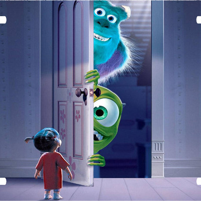 Disney monsters inc mike wazowski sully boo vanity license plate