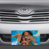 Disney Moana Maui Closeup License Plate Auto Truck - Thumbnail 1