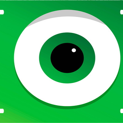 Disney monsters inc mike wazowski eye vanity license plate