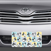 Disney Moods of Mickey Mouse Vanity License Plate - Thumbnail 1