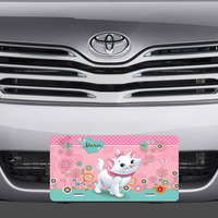 Disney Aristocats Marie Vanity License Plate - Thumbnail 1