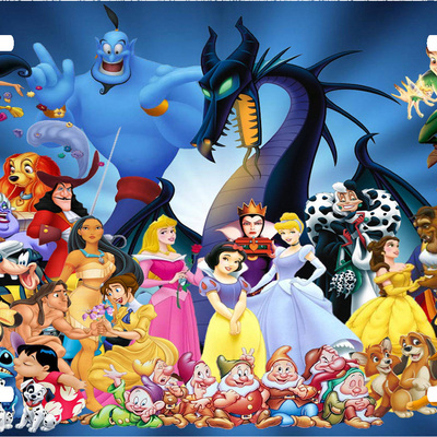 Disney classic vanity license plate