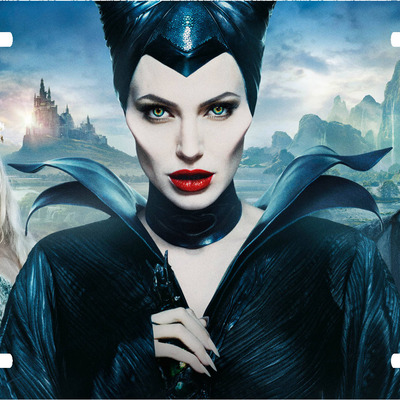 Disney maleficent cast vanity license plate