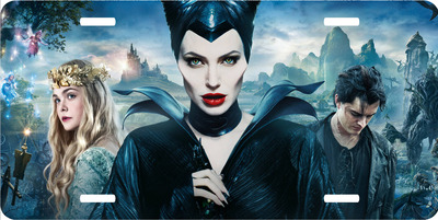 Disney Maleficent Cast Vanity License PLate