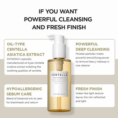 Skin 1004 - madagascar centella light cleansing oil