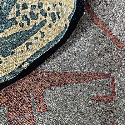 Sale! blanket textile-- clown!