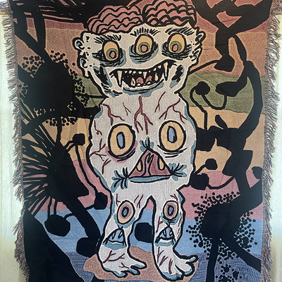 Sale! throw blanket-- vein brain!