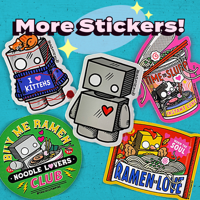 Copy of buy me ramen sticker