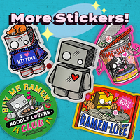 Seafood Pot Noodle Sticker - Thumbnail 1