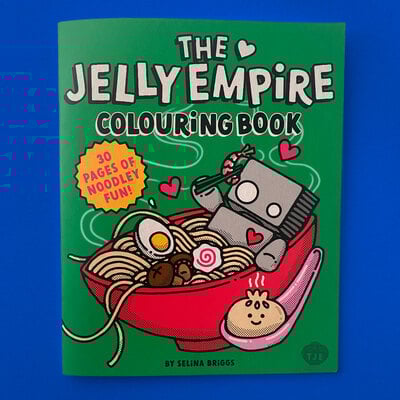 Noodle colouring book