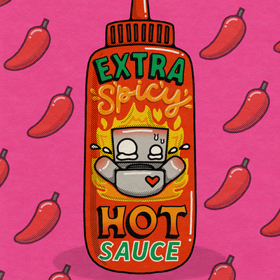 Extra spicy print