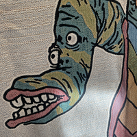 SALE! Blanket Textile-- Creature Strolling! - Thumbnail 1