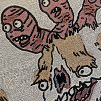 SALE! Blanket Textile-- Creature Strolling! - Thumbnail 2